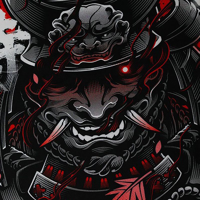Ground Game Vale Tudo Samurai 2.0 pánské tréninkové šortky černá/barevná 6