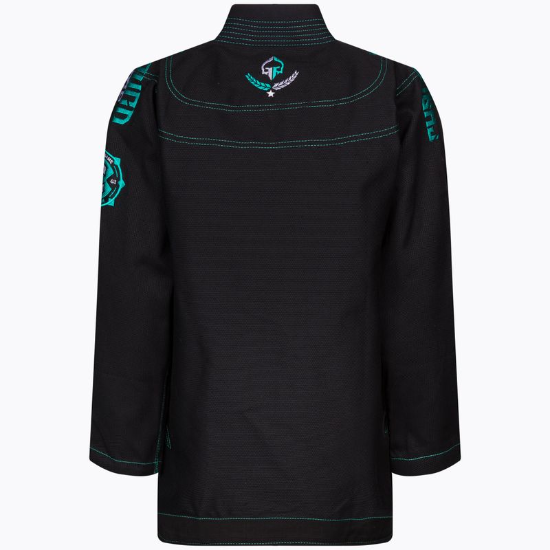 GI to BJJ dámský Ground Game Champion 2.0 Mint black GICH2MINTF1 3