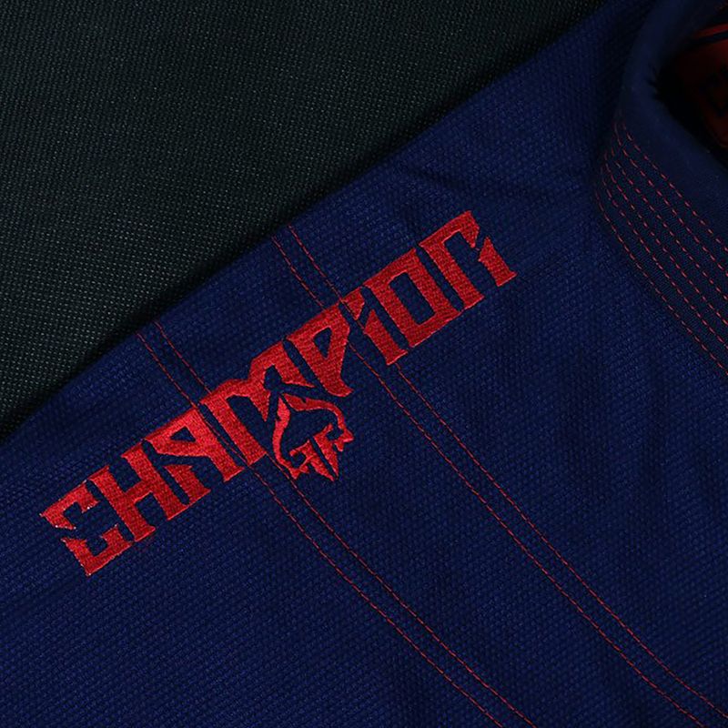 Brazilské jiu-jitsu GI pro muže GroundGame Champion 2.0 navy blue GICHNEWNAVA1 12