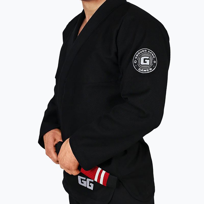 GI for Brazilian Jiu-Jitsu pánské Ground Game Gamer black GIGAMERBLAA4 2