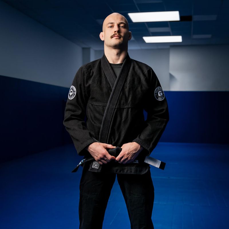 GI for Brazilian Jiu-Jitsu pánské Ground Game Gamer black GIGAMERBLAA4 4