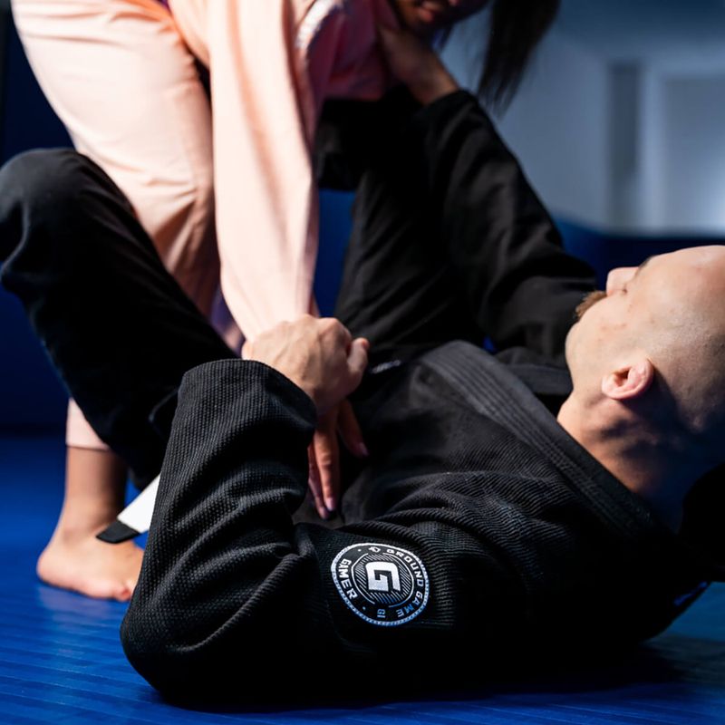 GI for Brazilian Jiu-Jitsu pánské Ground Game Gamer black GIGAMERBLAA4 5