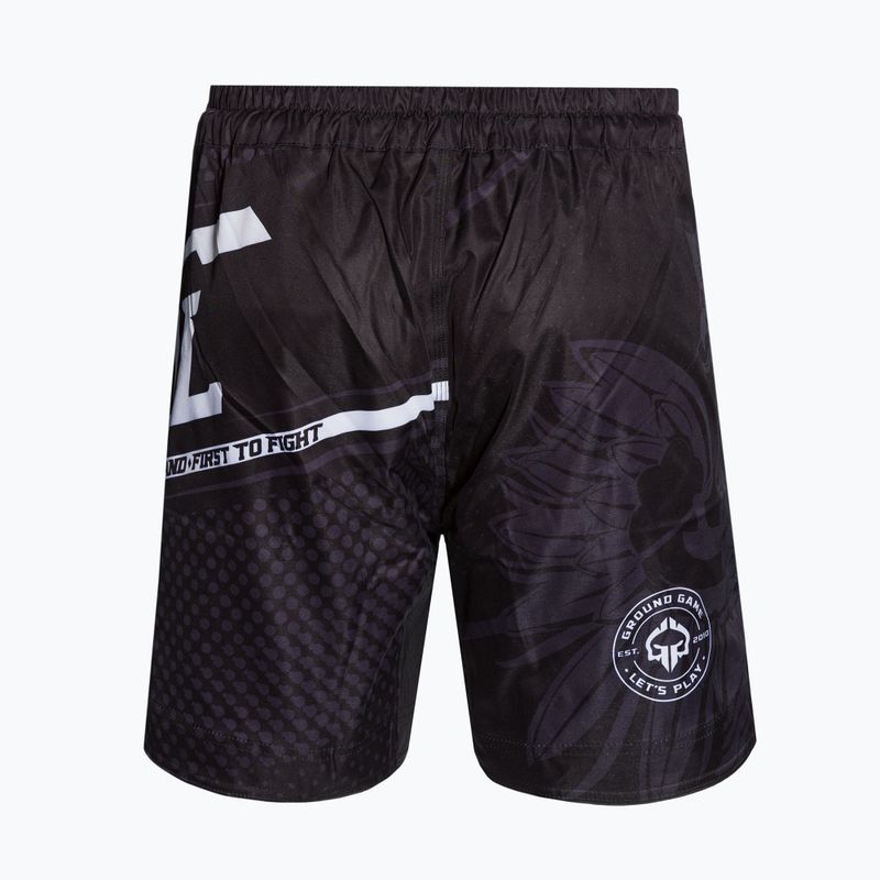 Pánské tréninkové šortky Ground Game MMA Poland black MMASHOPOLS 2