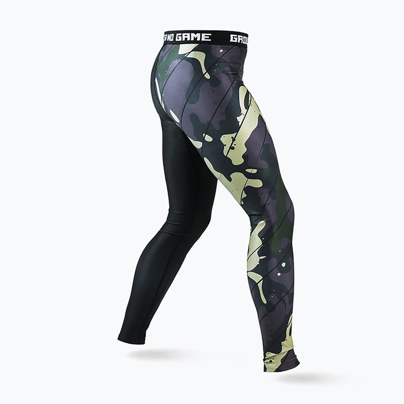 Pánské legíny Ground Game Moro 3.0 černé 3