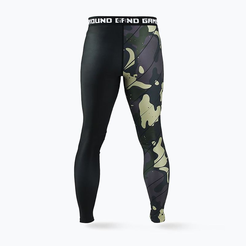 Pánské legíny Ground Game Moro 3.0 černé 4