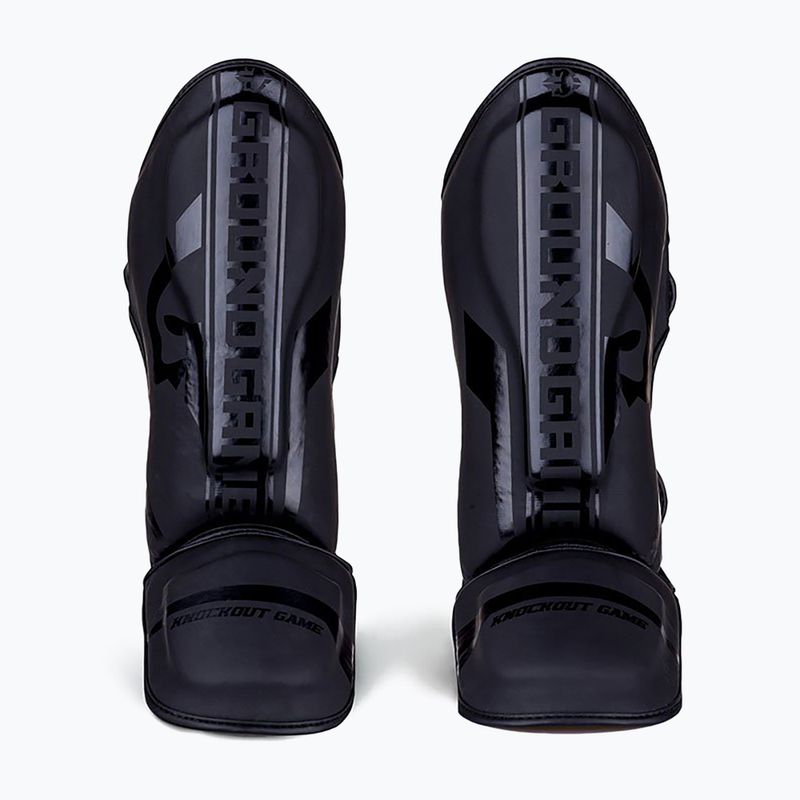 Chrániče holení Ground Game Stripe black 21SHINGUARSTRBL 2