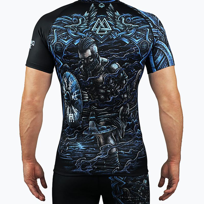 Pánský chránič Ground Game Viking Rashguard black-blue 21RASHVIK 3
