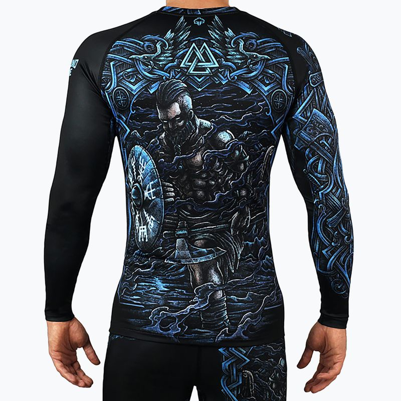 Pánské tričko Ground Game Viking Rashguard s dlouhým rukávem modré 21RASHVIKLSS 2