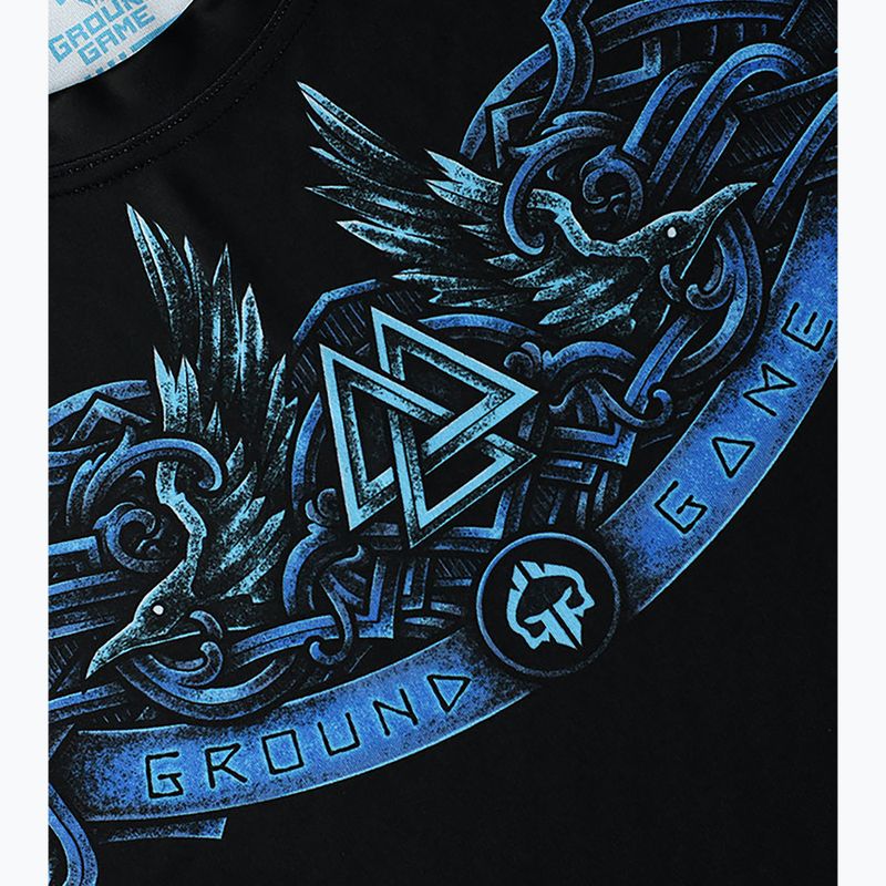 Pánské tričko Ground Game Viking Rashguard s dlouhým rukávem modré 21RASHVIKLSS 5