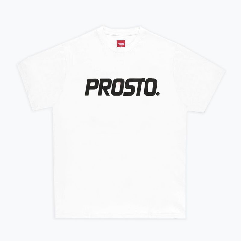 Pánské tričko PROSTO Classic XXII bílé KL222MTEE1071