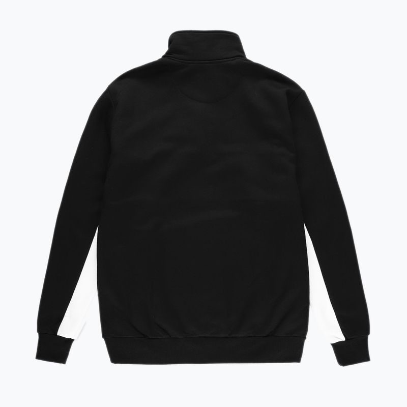 Pánská  mikina PROSTO Half Zip Sweatshirt černá KL222MSWE1132 2