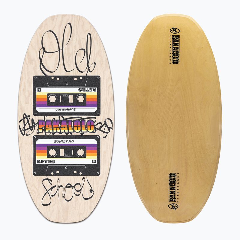 Skimboard PAKALOLO Old School S/M multicolor