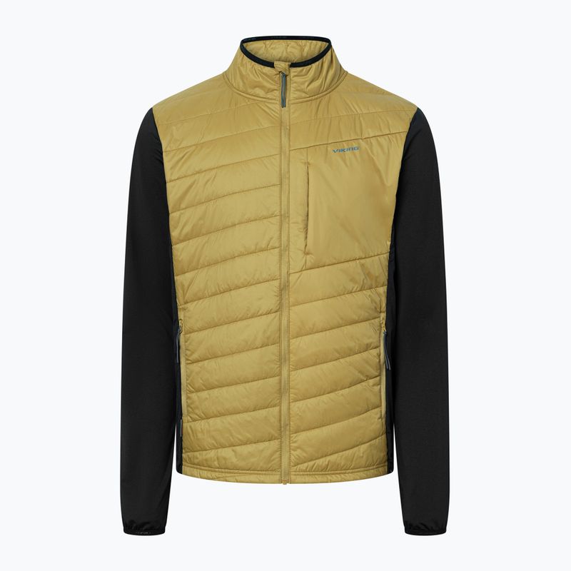 Pánská hybridní bunda Viking Zemu black/brown 7