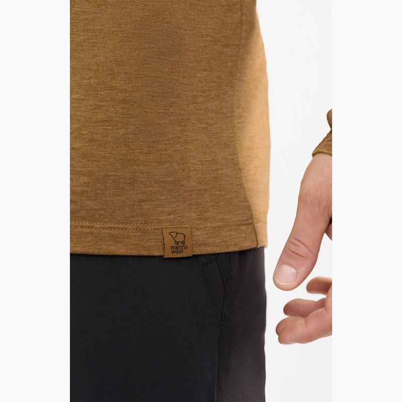 Pánské termo tričko Longsleeve Viking Andali brown 6