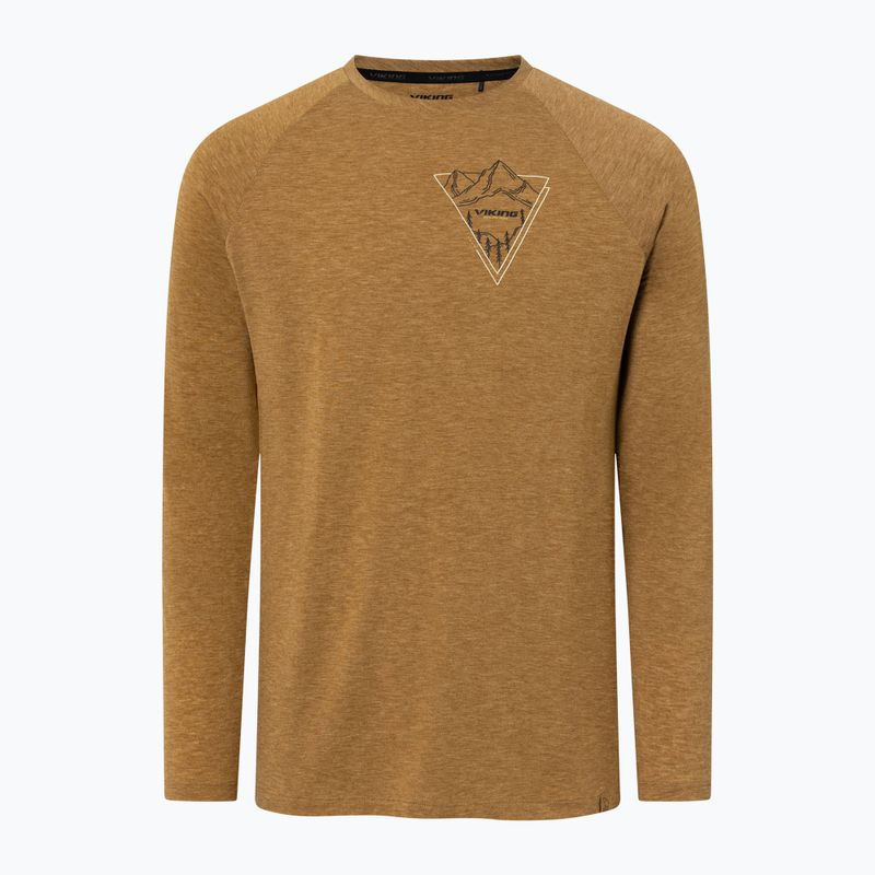 Pánské termo tričko Longsleeve Viking Andali brown 7