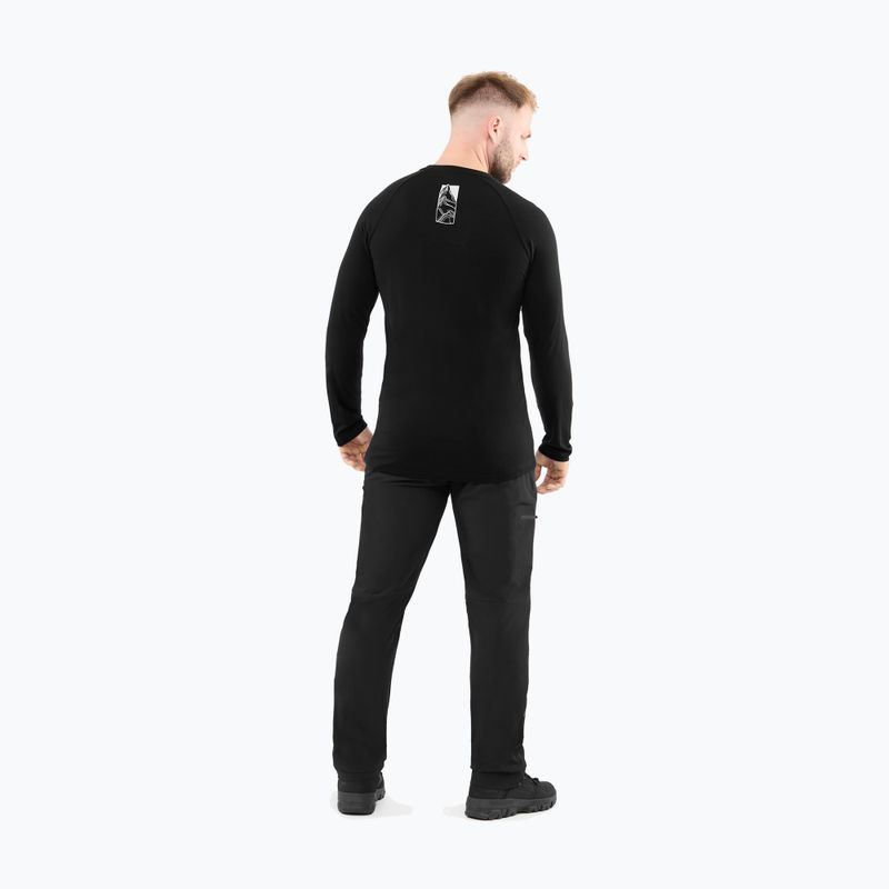 Pánská termoakční mikina Viking Andali black 3
