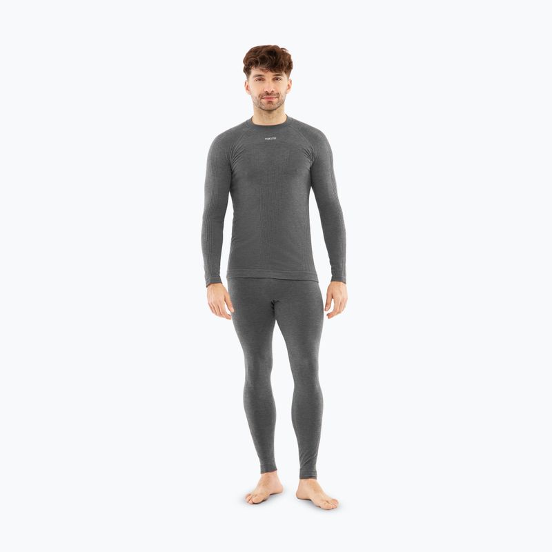 Komplet termoaktivního prádla pánského Viking Tendedark grey
