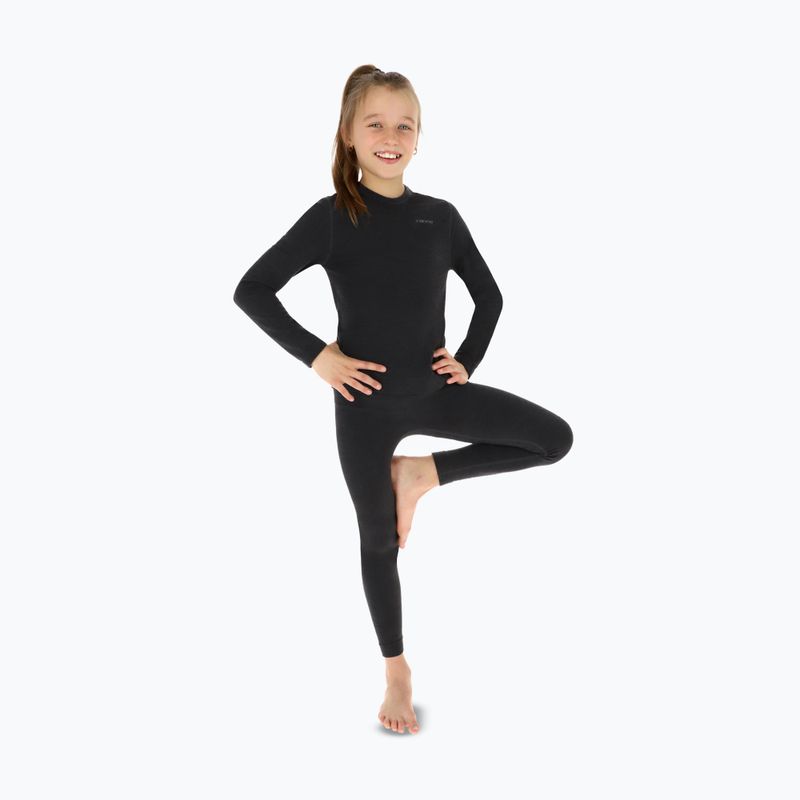 Sada termoprádla pro děti Viking Flam Base Layer grey 3