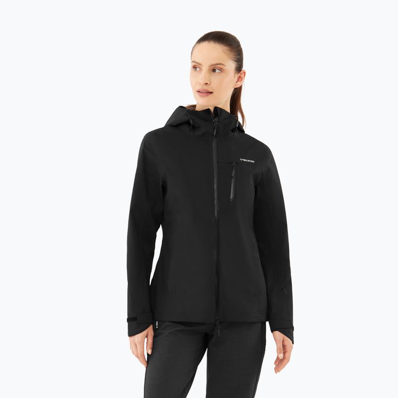 Dámská nepromokavá bunda Viking Trek Pro 2.5 black