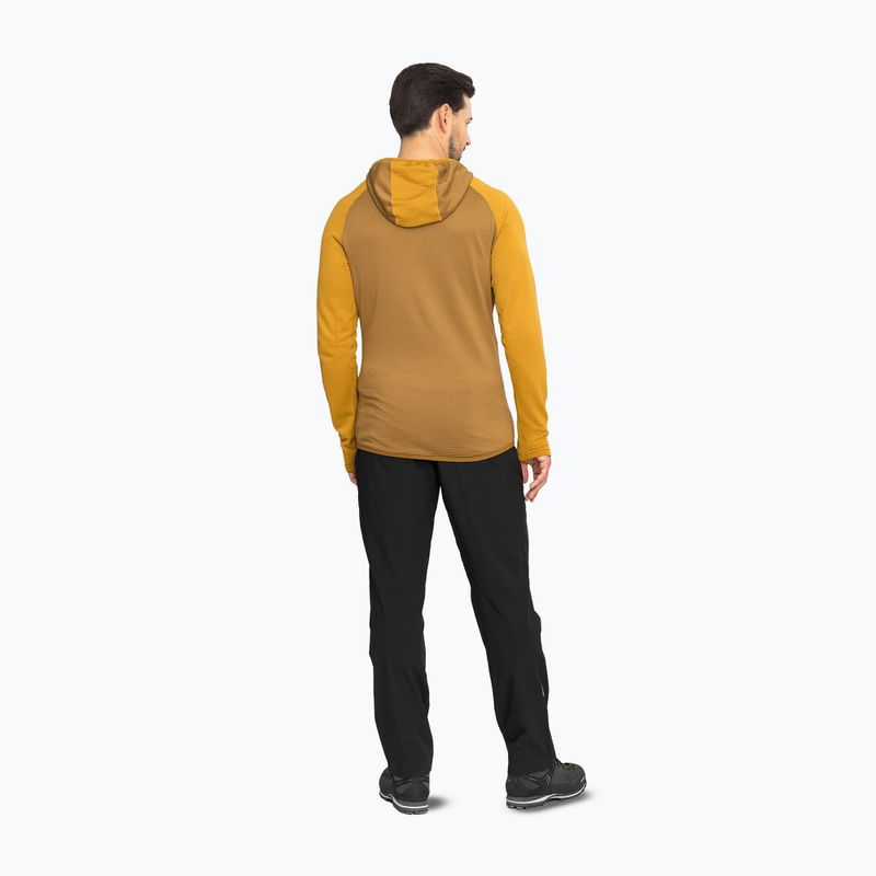 Pánská trekingová mikina Viking Birger Hoodie light brown/yellow 3