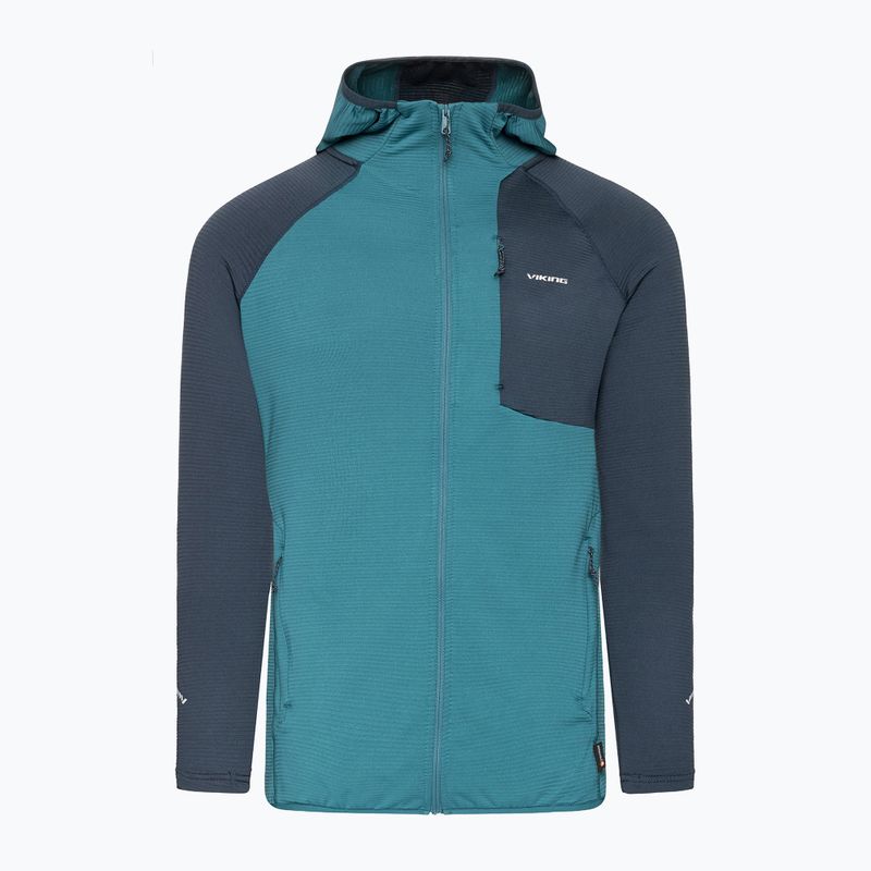Pánská trekingová mikina Viking Birger Hoodie blue/navy 8