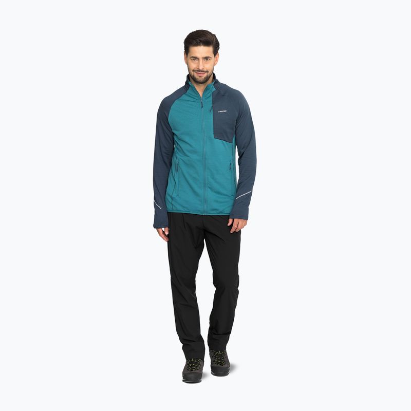 Pánská trekingová mikina Viking Birger blue/navy 2