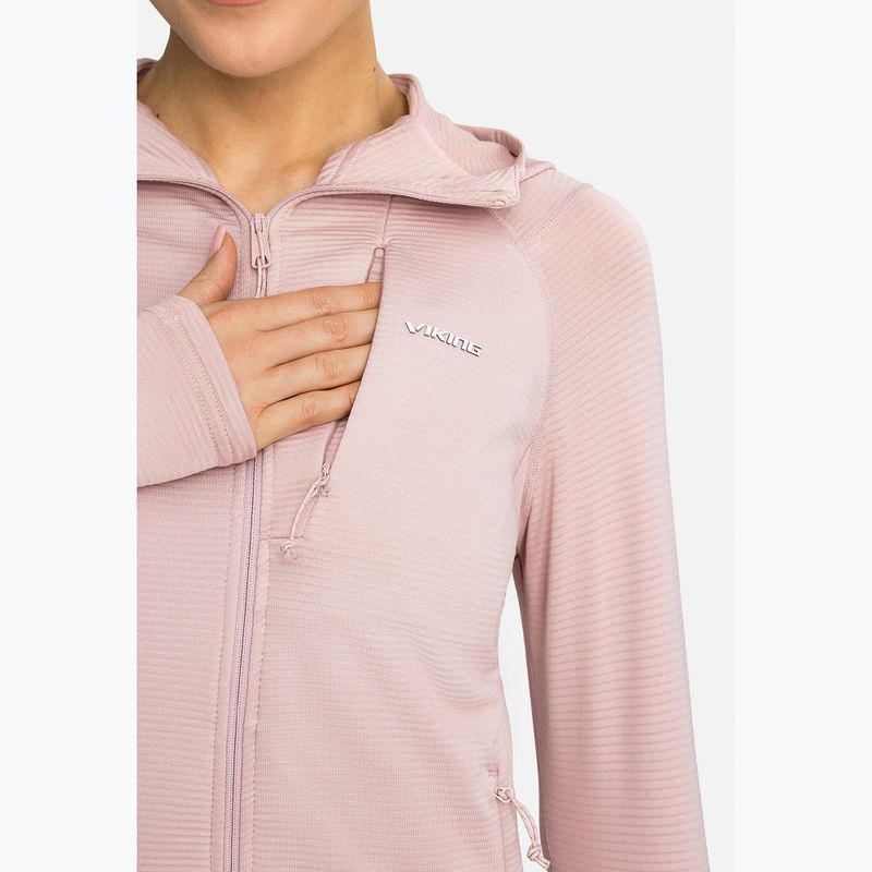 Dámská trekingová mikina Viking Birger Hoodie pink 6