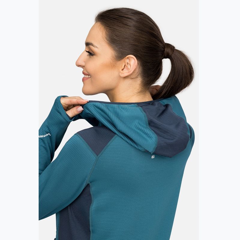 Dámská trekingová mikina Viking Birger Hoodie blue/navy 5