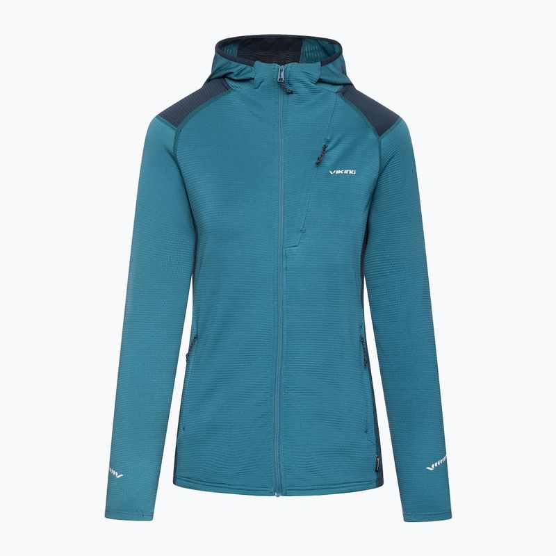 Dámská trekingová mikina Viking Birger Hoodie blue/navy 8