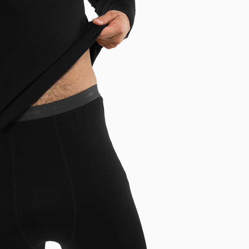 Pánská sada termo prádla Viking Meriboo Base Layer black 6