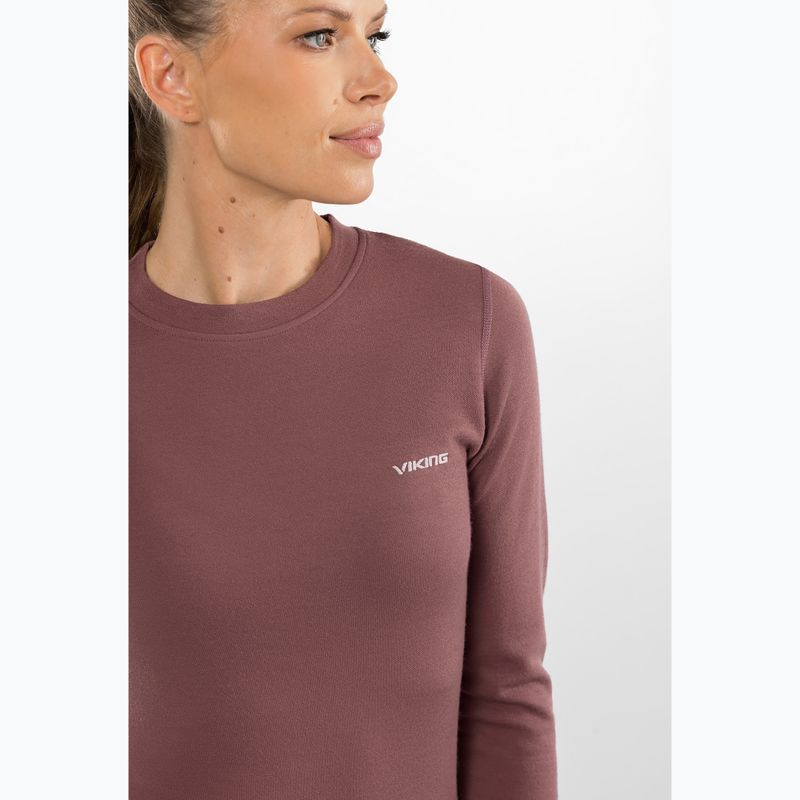 Dámská sada funkčního prádla Viking Meriboo Base Layer pink 4