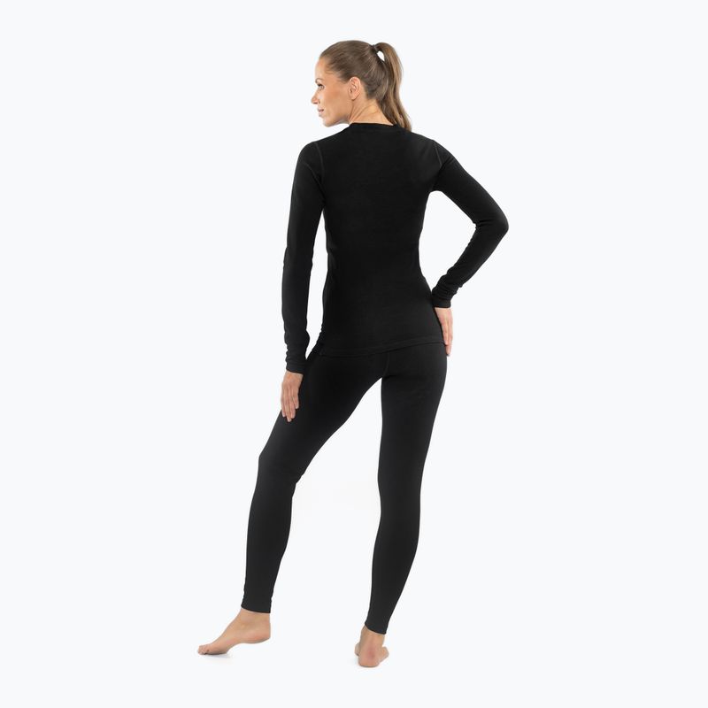 Dámská sada funkčního prádla Viking Meriboo Base Layer black 2