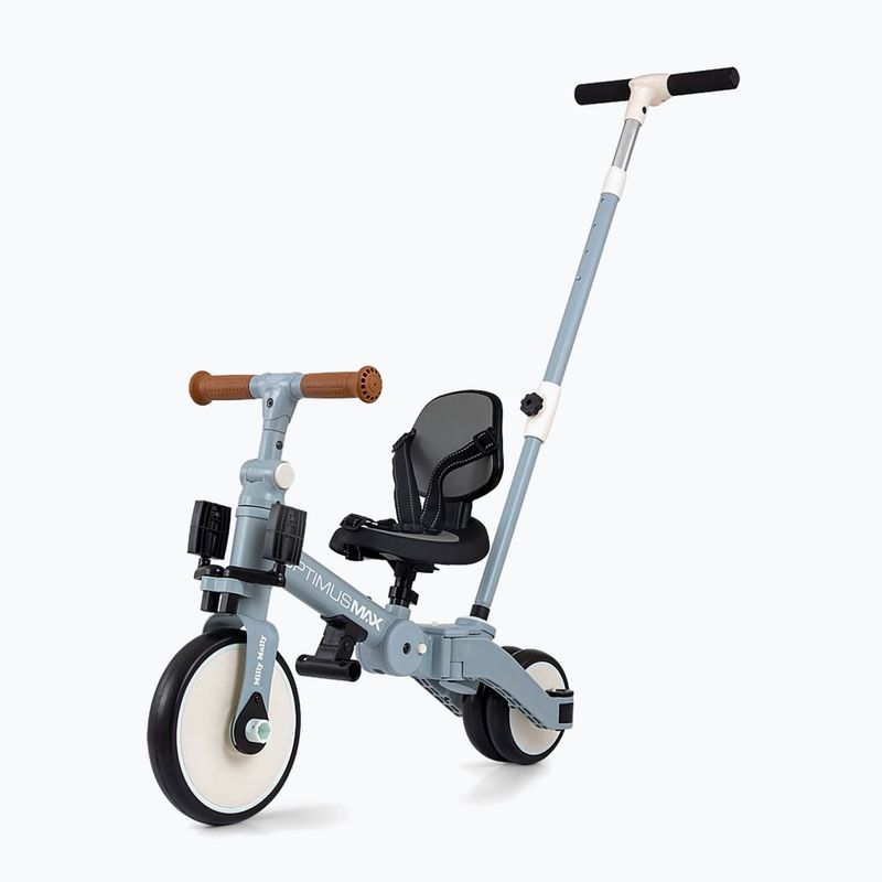 Odrážedlo Milly Mally 5w1 Optimus Max denim 9