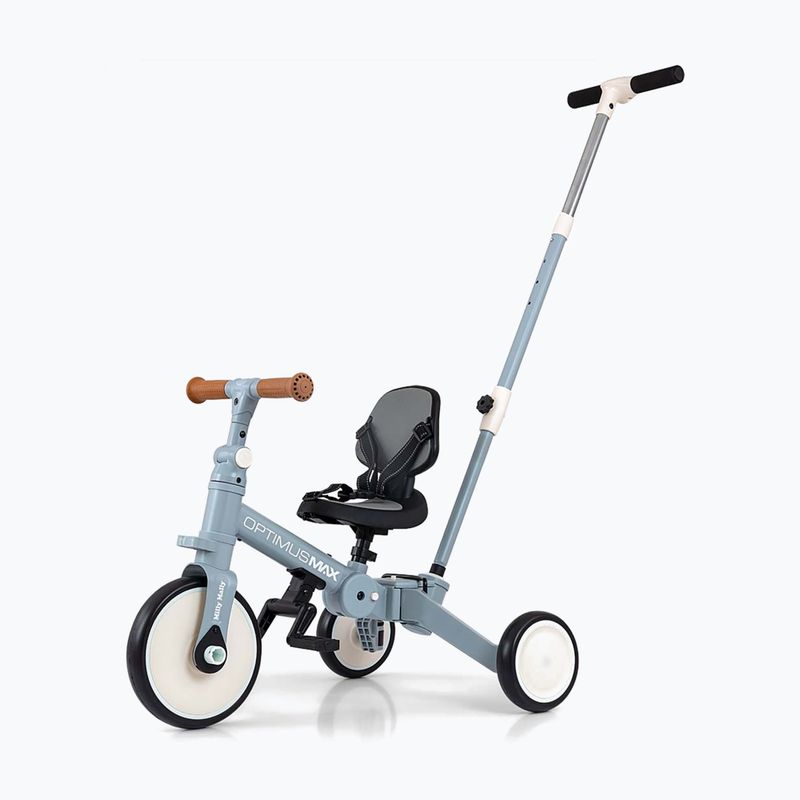 Odrážedlo Milly Mally 5w1 Optimus Max denim 10