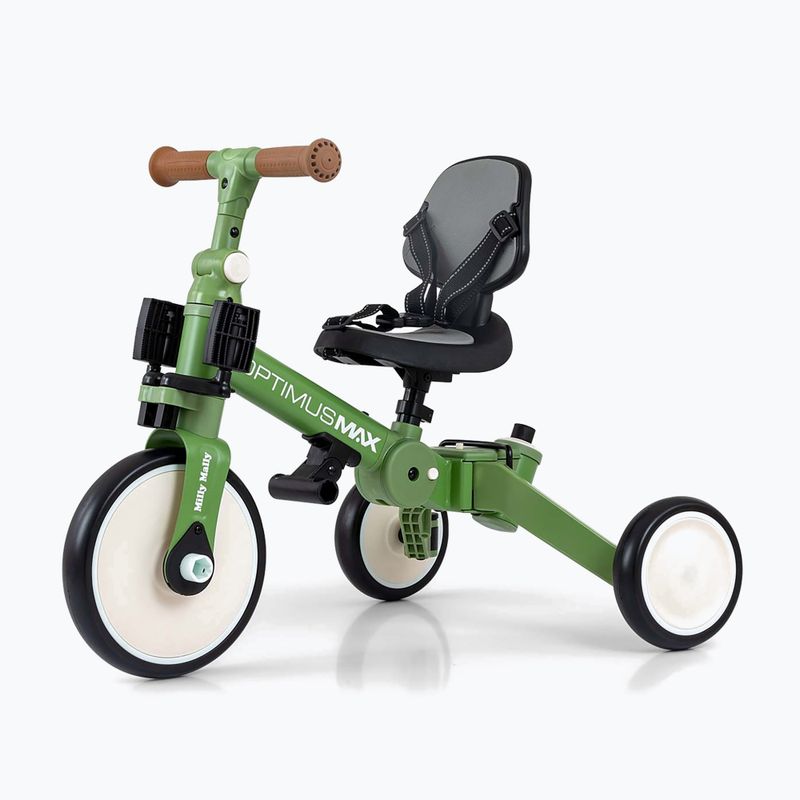 Odrážedlo Milly Mally 5w1 Optimus Max green 7