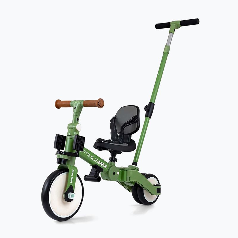 Odrážedlo Milly Mally 5w1 Optimus Max green 9