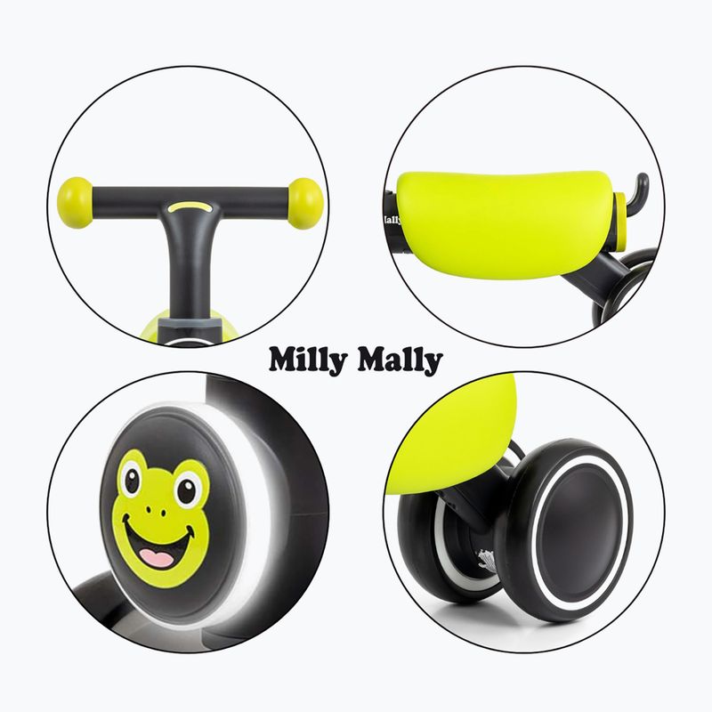 Odrážedlo Milly Mally York green 11