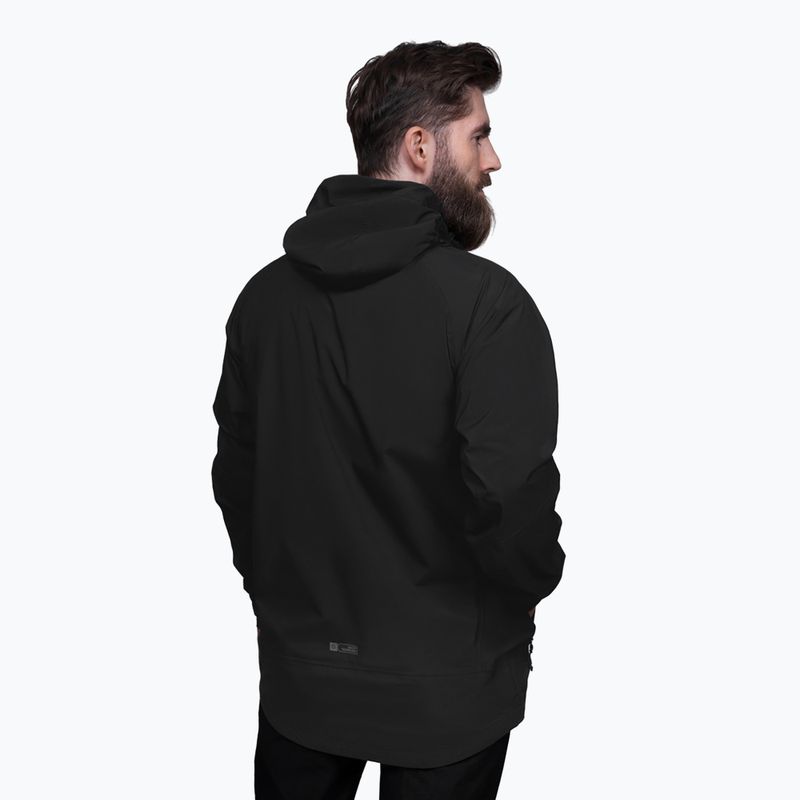 Pánská bunda do děště Alpinus Girdiman black 2