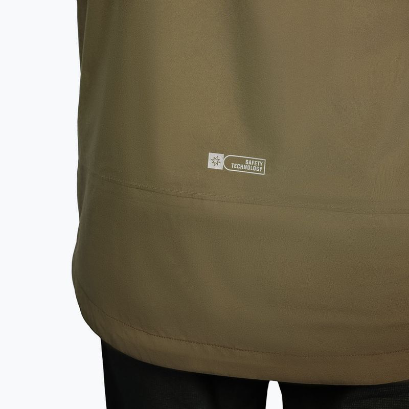 Pánská bunda do děště Alpinus Girdiman olive 7