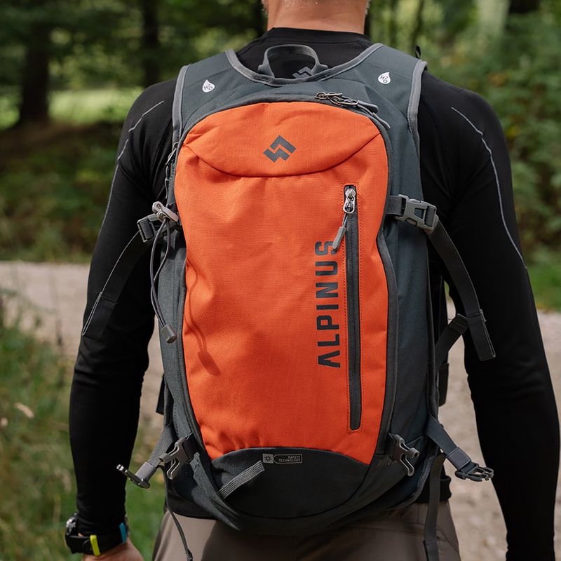 Turistický batoh Alpinus Peyto 22 l orange/gray 3