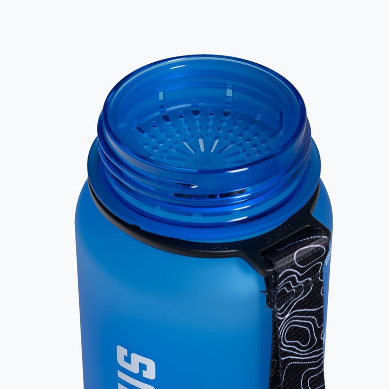 Turistická láhev Alpinus Trysil GOPR Edition 650 ml blue/red 5