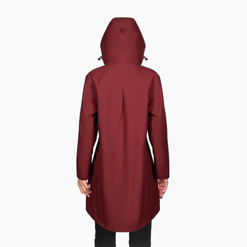 Dámský nepromokavý kabát Alpinus Urmia brick 2