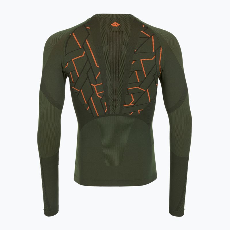 Pánský komplet termo prádla Alpinus Tactical Gausdal Set green/orange 12
