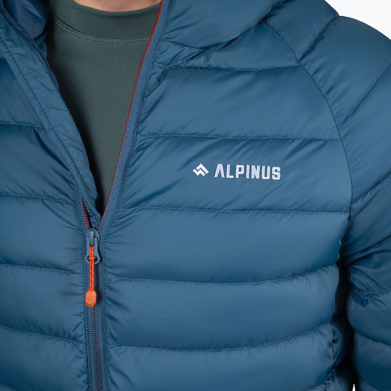 Pánská zateplená bunda Alpinus Hozat grey/navy 3