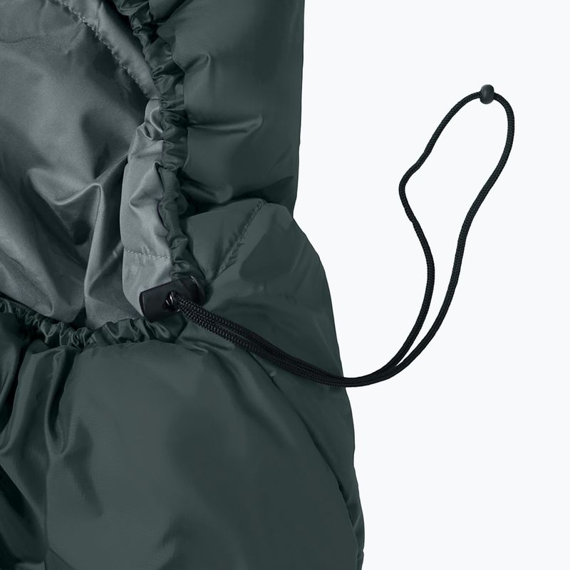 Spacák Alpinus Wide & Long Fiber Pro 1250 215 cm/left pine green 3
