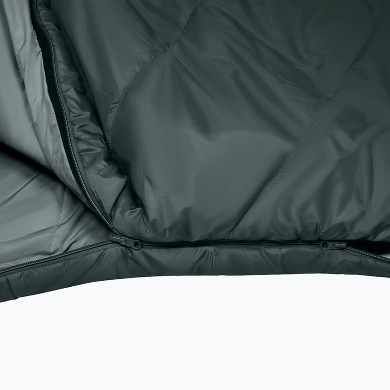 Spacák Alpinus Wide & Long Fiber Pro 1250 215 cm/right pine green 5