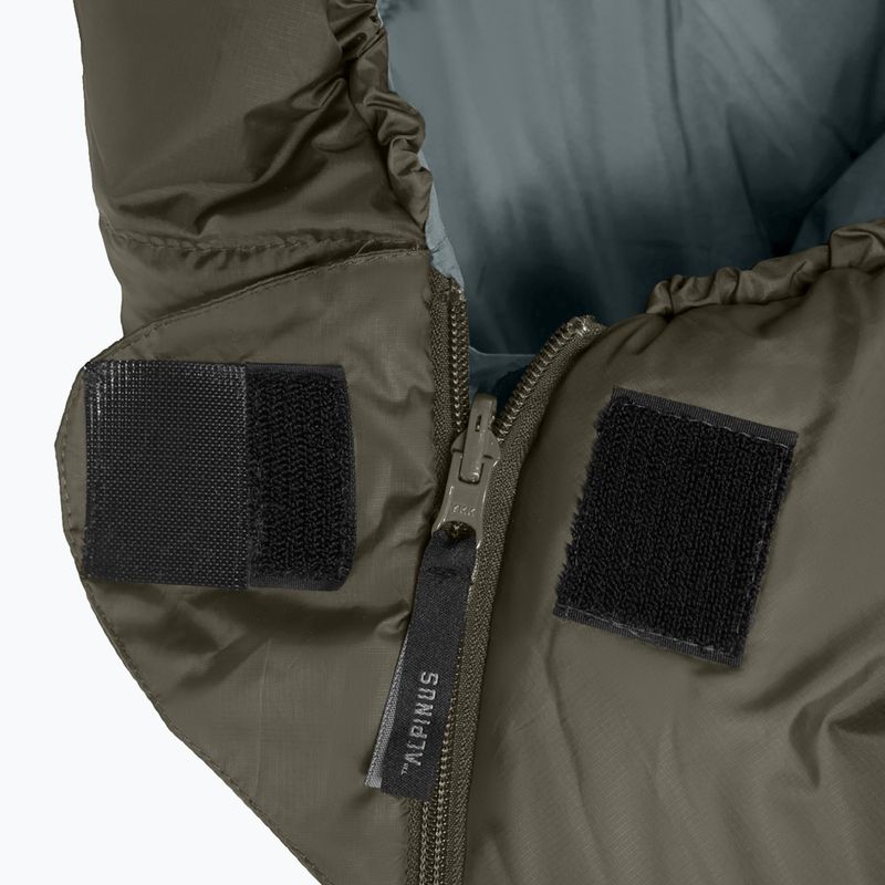 Spacák Alpinus Wide & Long Fiber Pro 1250 215 cm/left olive 4