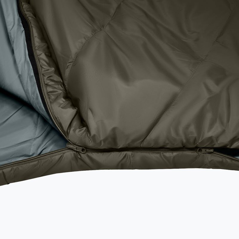 Spacák Alpinus Wide & Long Fiber Pro 1250 215 cm/left olive 5