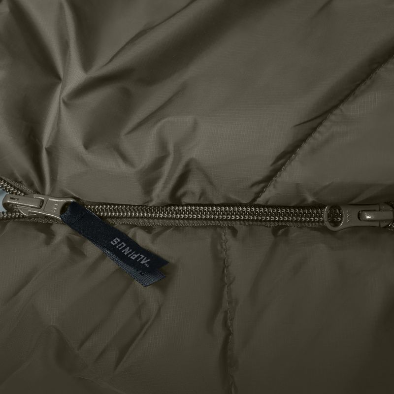 Spacák Alpinus Wide & Long Fiber Pro 1250 215 cm/left olive 8