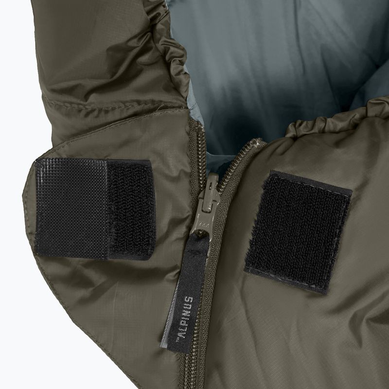 Spacák Alpinus Wide & Long Fiber Pro 1250 215 cm/right olive 4